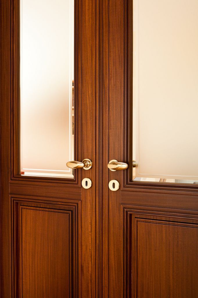 Porta interna vetrata